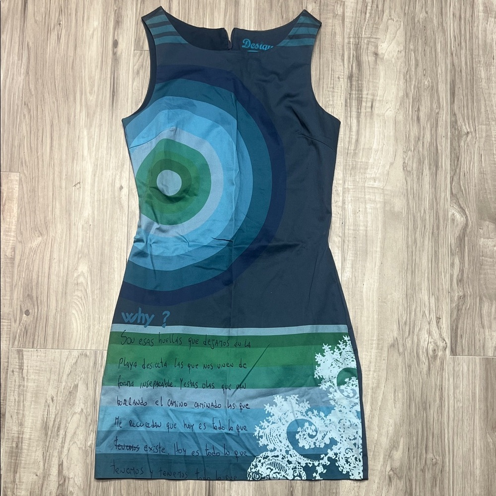 Desigual Multicolor Sleeveless Mini Dress